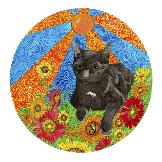 Black Cat Mandala